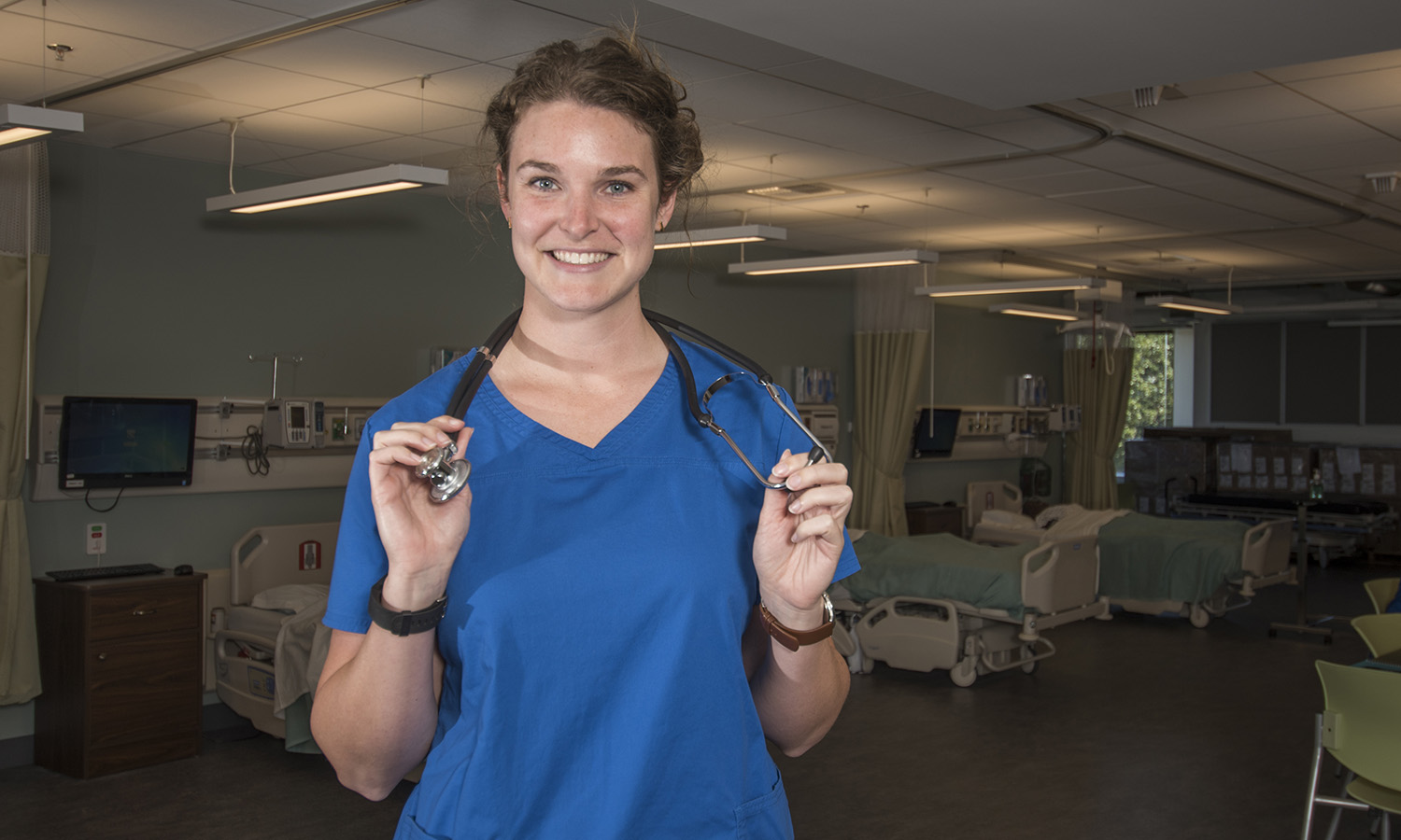 Nursing student at Seattle Central Health Education Center